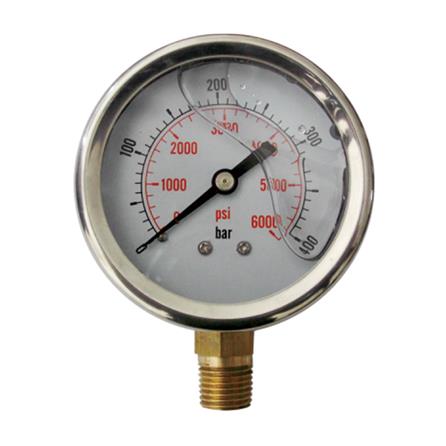 Y40 radial aseismatic pressure gauge Screw thread/NPT1/4