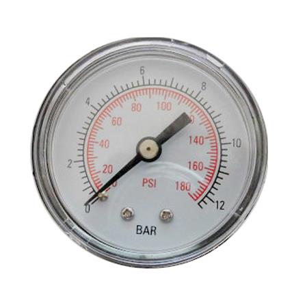 Y50 axial pressure gauge(press type) Screw thread/NPT1/8