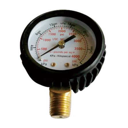 Y50 radial pressure gauge(press type) Screw thread/NPT1/4