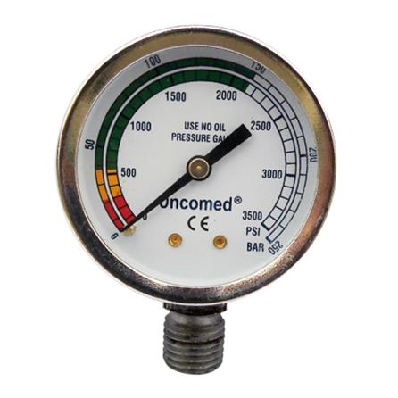Y53 radial electroplating pressure gauge(cover ring) Screw thread/M14×1.5