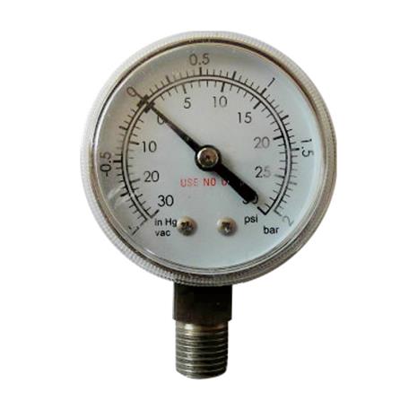 Y53 radial all stainless steel dry pressure gauge(revolving-case) Screw thread/NPT1/4