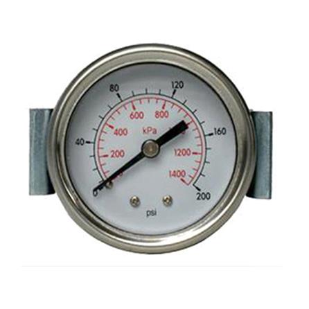 Y63 axial pressure gauge(press type) Screw thread/BSP1/4