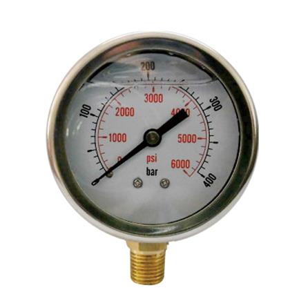 Y63 radial aseismatic pressure gauge Screw thread NPT 1/4