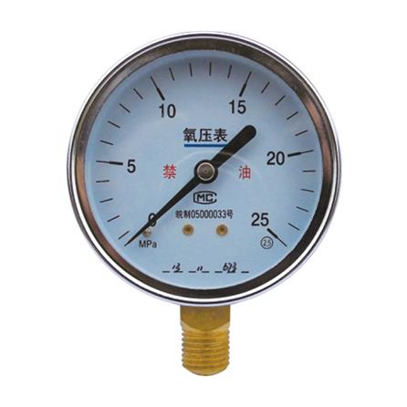 Y70 radial pressure gauge(cover ring) Screw thread PT3/8