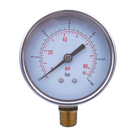 Y63 radial all stainless steel aseismatic oil pressure gauge Screw thread NPT1/4
