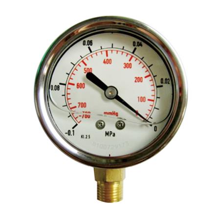 Y100 radial aseismatic oil pressure gauge Screw thread PT3/8