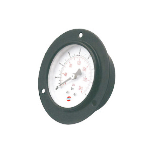 Front flange type pressure gauges