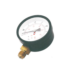 Industrial bayonet pressure gauges(Explosion rubber on the back)
