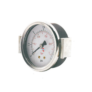 U-clamp type pressure gauges